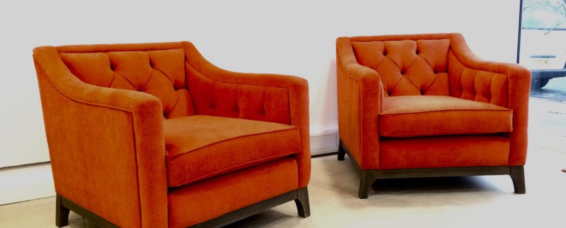 Burnt Orange Chairs For Living Room